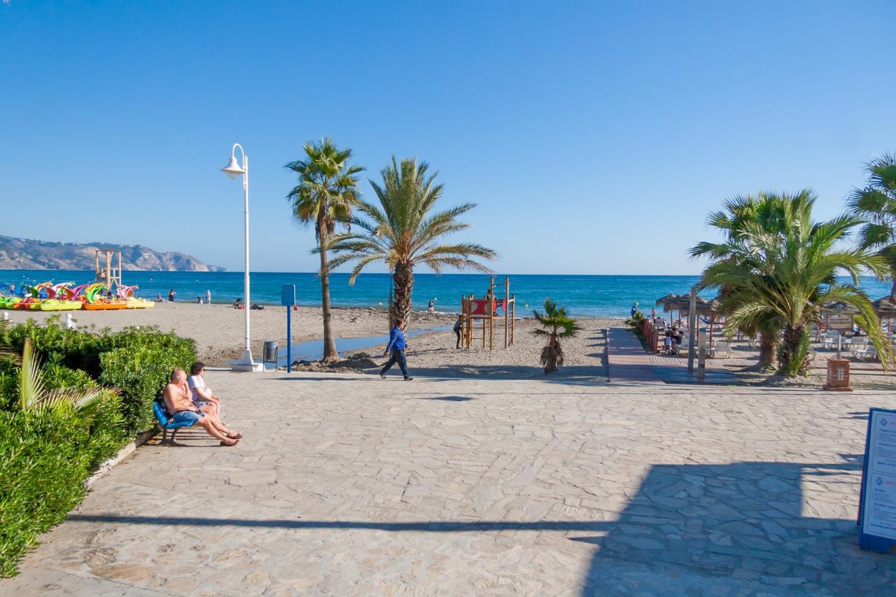 Ferienwohnung Burriana Playa Carmona Nerja Exterior foto