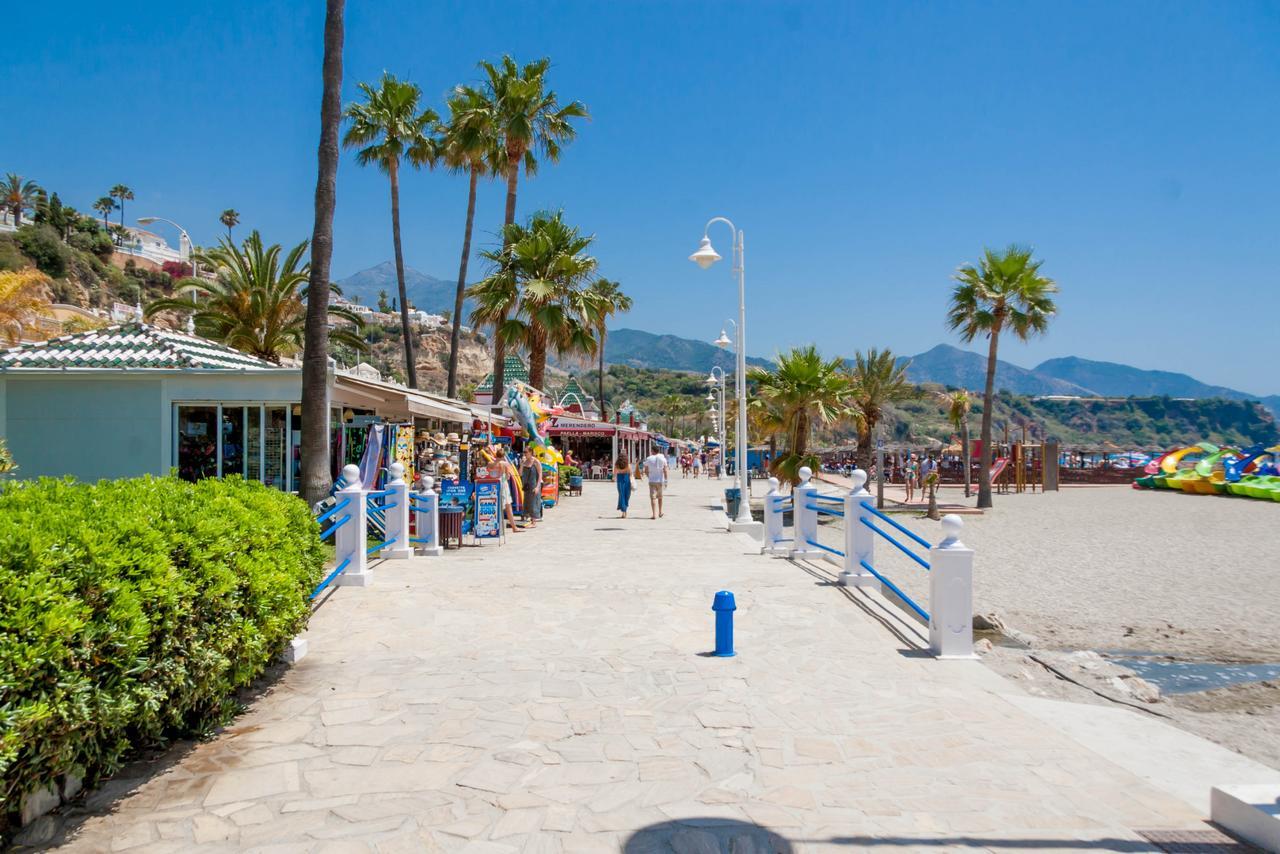 Ferienwohnung Burriana Playa Carmona Nerja Exterior foto