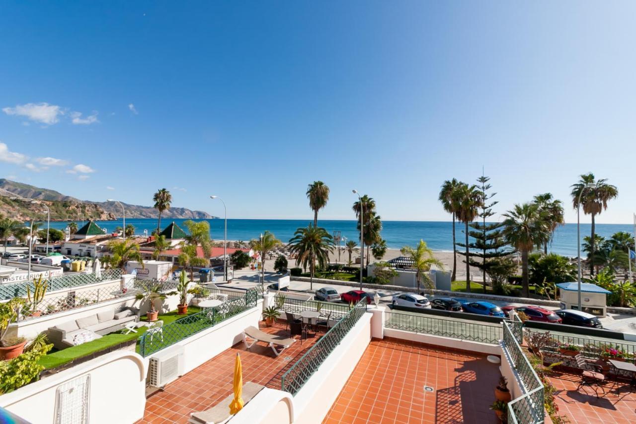 Ferienwohnung Burriana Playa Carmona Nerja Exterior foto